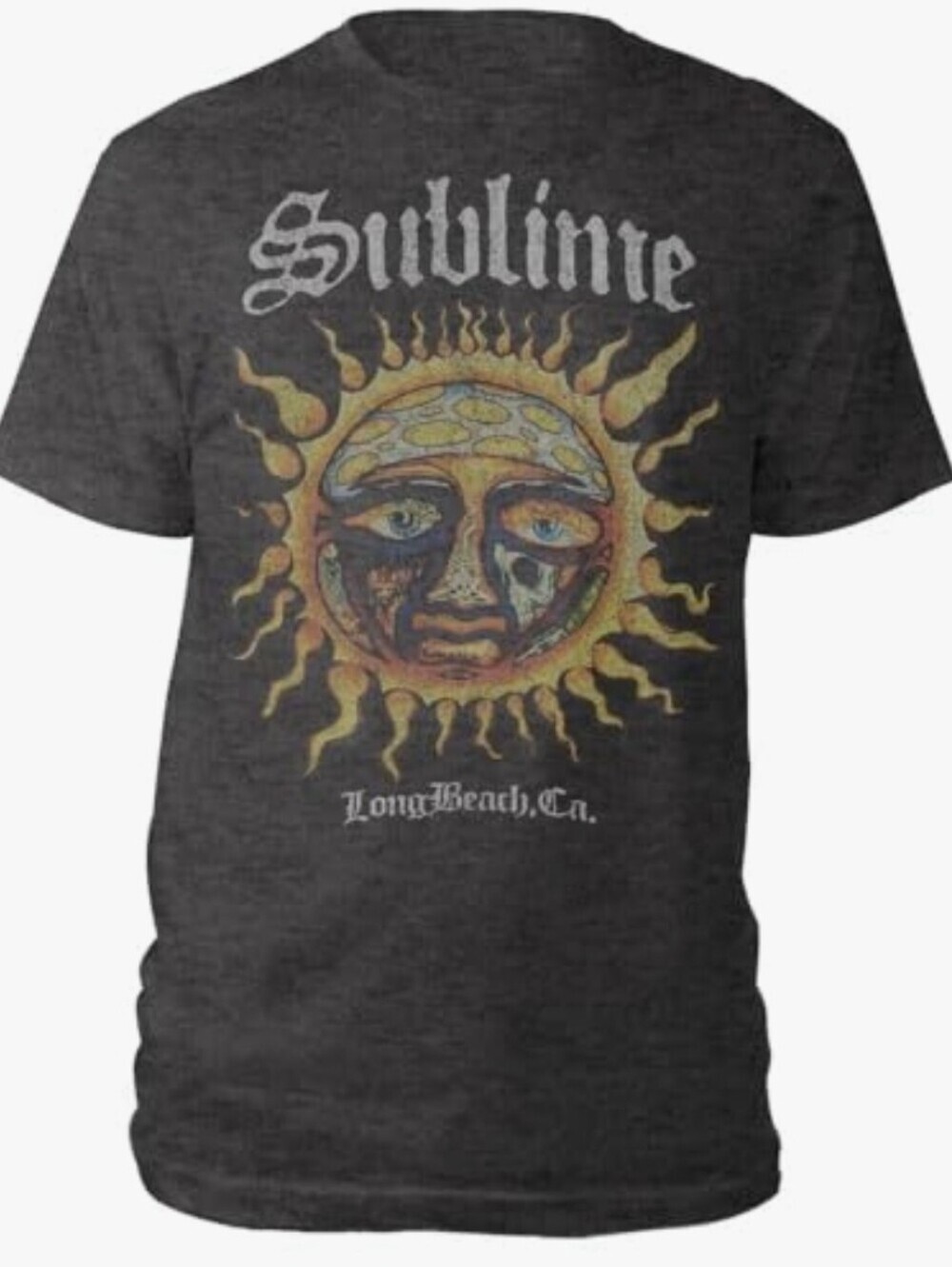 SUBLIME T-Shirt Long Beach Cali Tee/ Officially Licensed/ Logo Stamp/ NEW!